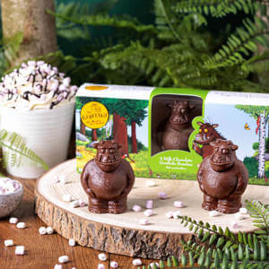 Cocoba Gruffalo Hot Chocolate Bombes with Marshmallows 3 Pack